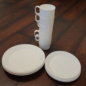 Picnic plates and cups